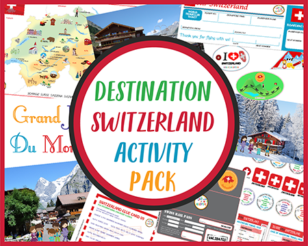 Destination Switzerland Activity Pack CASE OF ADVENTURE