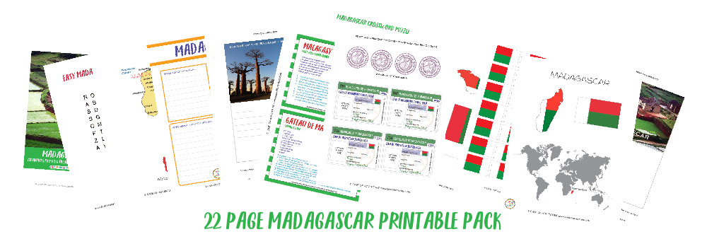 Free Madagascar Printables - CASE OF ADVENTURE - Countries for Kids