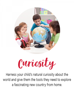 Harness your child’s natural curiosity about the world and give them the tools they need to explore a fascinating new country from home.