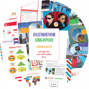 Let your kids experience the mystery of Singapore with this all-in-one package including: * a five part ‘Trail of the Orchid’ story * tons of fun activities, lapbook elements and clues to solve Learn about Fort Canning Park, which once housed palaces of Malay kings; the Flower Dome, Supertree Grove, Merlion, Little India, the Night Safari, Sentosa Island, the Tiger Sky Tower, the Singapore orchid and much more!