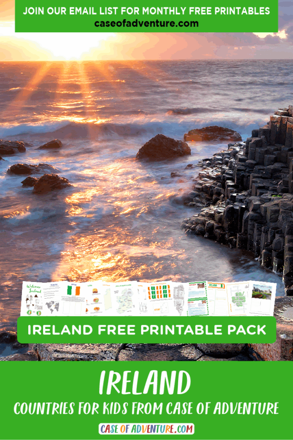 FREE Ireland Printable Pack - Case of Adventure