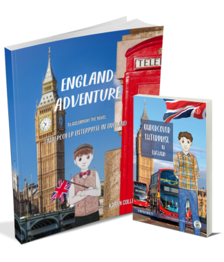 England Adventure with novel Undercover Enterprise in England