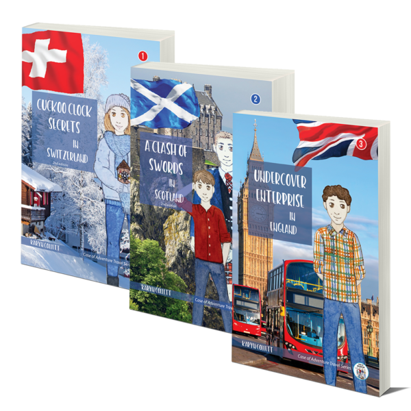 Case of Adventure Switzerland Scotland England Novels